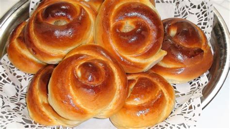 Булочки. Рецепт булочек розы с вкуснейшей начинкой.Приготовление тесто ...