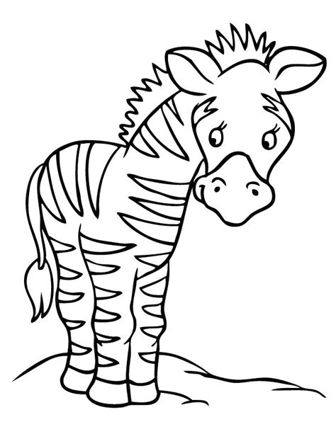 Zebra Print Coloring Pages at GetColorings.com | Free printable ...