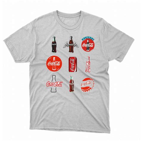 Retro Coca Cola Coke Bottle Logo Shirt - Shibtee Clothing