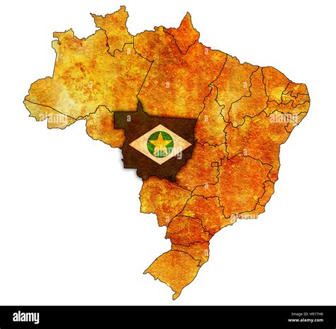 Map Of Mato Grosso Hi Res Stock Photography And Images Alamy