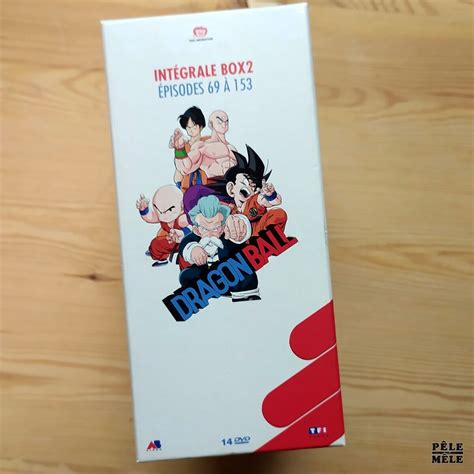 Dragon Ball Intégrale Box 2 épisodes 69 à 153 14 dvds Pêle Mêle