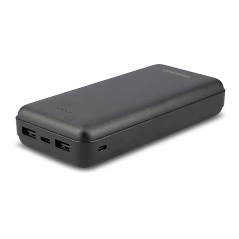 Powerbank Radioshack 2 Puertos Usb 20 000 Mah Negro Powerbanks