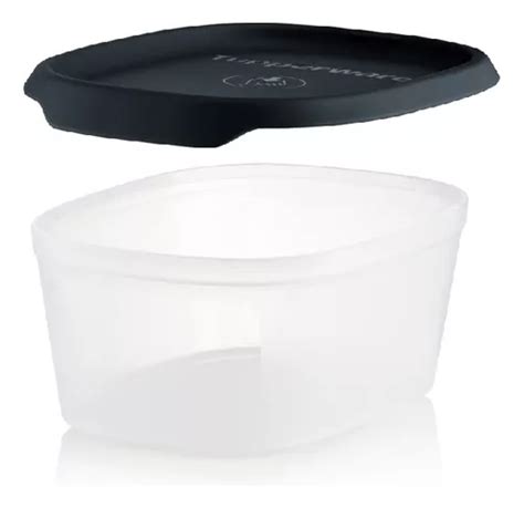 Modular Fresh Cuadrado Natural Negro 370ml Tupperware