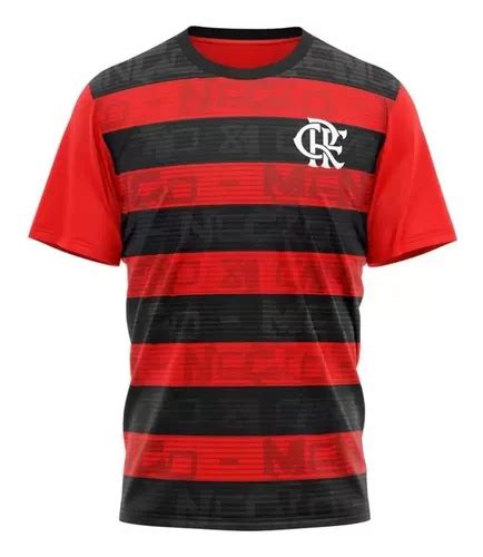 Camisa Flamengo Oficial Shout Masculino Rubro Negro Mengão