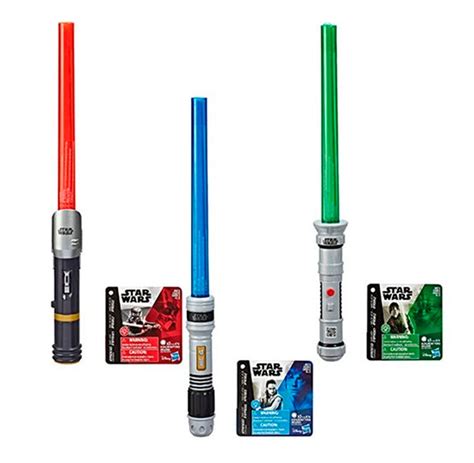 Sable De Luz Star Wars 64cm Extensible Rojo Azul Verde 799 00 En