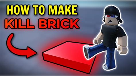 How To Make A KILL BRICK In ROBLOX STUDIO 2023 YouTube