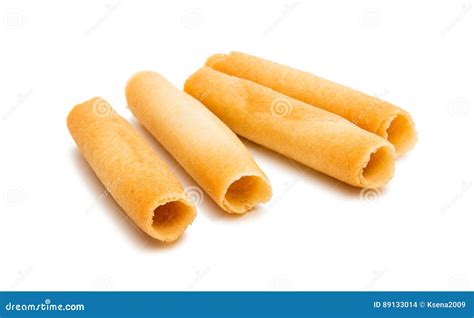 Wafer Rolls Isolated Stock Photo Image Of Bars Candy 89133014