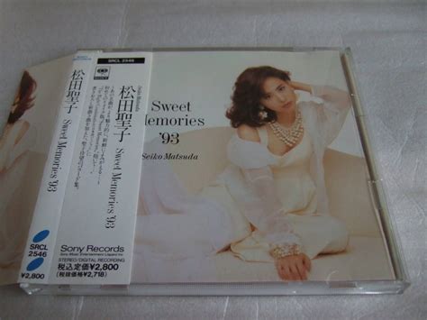 松田聖子 Sweet Memories 93 21thアルバム Seiko Matsuda 帯あり 沙也加 バラード・アルバム きっと、また