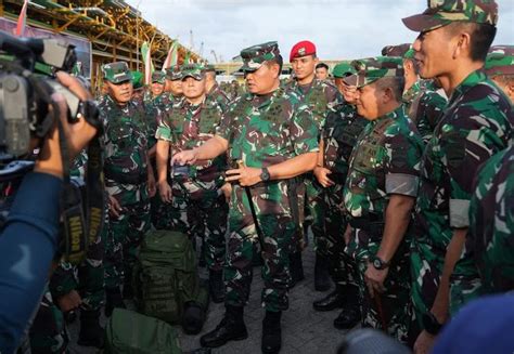 Kirim Satgas Pamtas Panglima Tni Kondisi Di Perbatasan Ri Papua