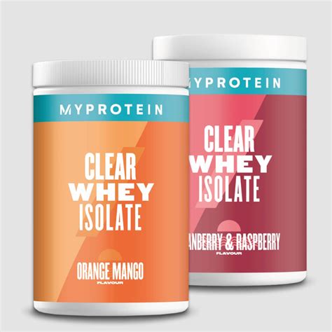 Myprotein Clear Whey Isolate Mix And Match Bundle Au Myprotein Be