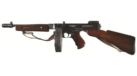 Us Auto Ordnance Thompson Model 1928a1 Submachine Gun Rock Island