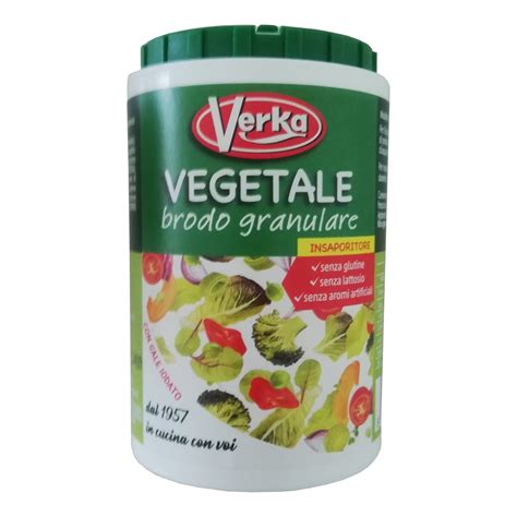 BRODO GRANULARE VEGETALE VERKA 250 G Tigros