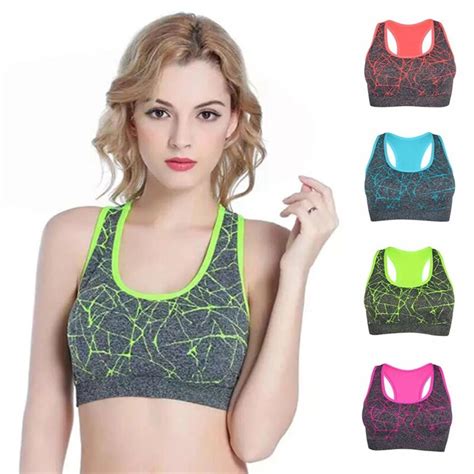 Sports Bra Running Workout Top Women Gym Active Wear Sportswear Bra