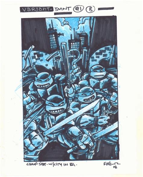 Anthonys Comic Book Art Original Comic Art For Sale By Kevin Eastman