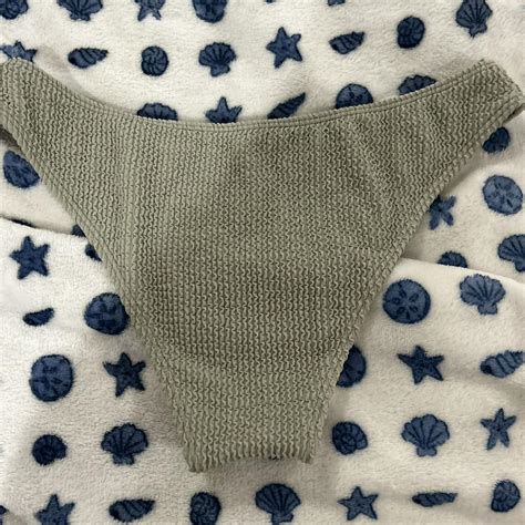 Sage Green Bikini Set Beachy Adjustable Bikini Depop