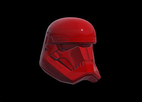 Sith Troop Helmet 3d Print Model Etsy Uk