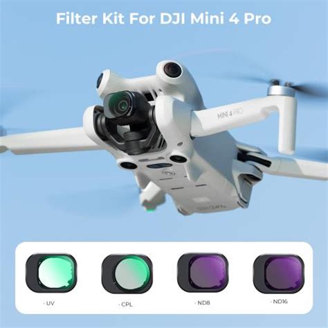 Dji Mini Pro Nd Uv Cpl Filter Kit K F Concept Lens Filters For Dji