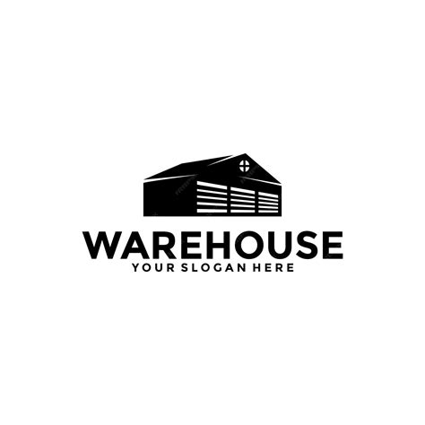 Premium Vector | Warehouse Logo Design Template Download