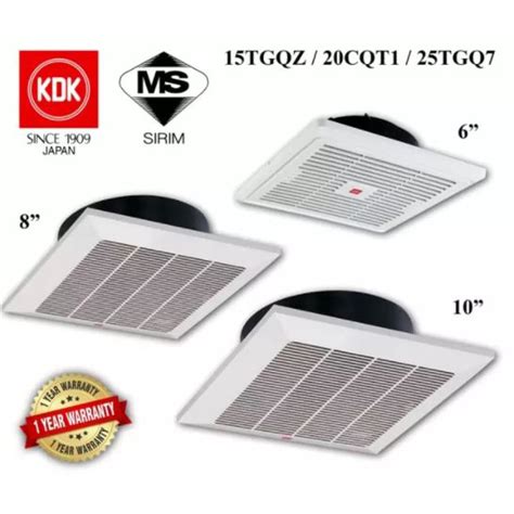 Kdk Ceiling Ventilation Fan Tgq Tgqf Tgqz Ceiling Mounted