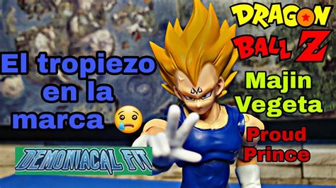 Majin Vegeta Proud Prince Demoniacal Fit Cuidado Demasiado Rígido