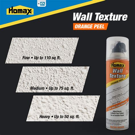 Homax Aerosol Wall Texture, Orange Peel, Water Based, 10 Ounces ...