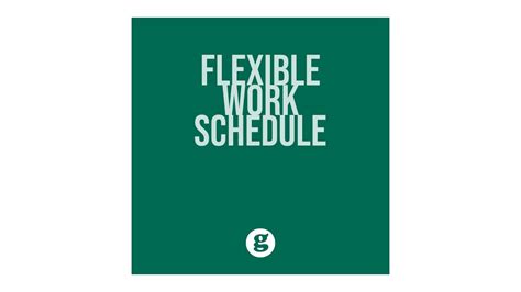 Flexible Work Schedules Youtube