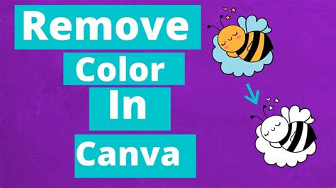 How To Remove Color From Images In Canva Use This To Create KDP