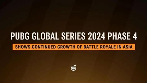 Phase Of Pubg Global Series Continues The Growing Viewership