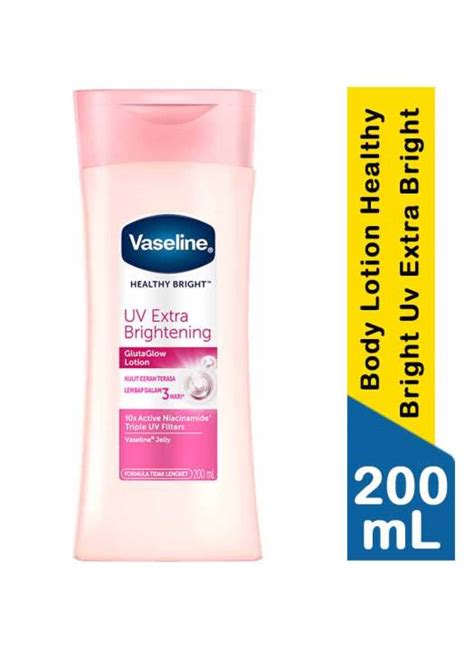 Vaseline Lotion 200ml 100ml Healthy Bright UV Extra Brightening Gluta