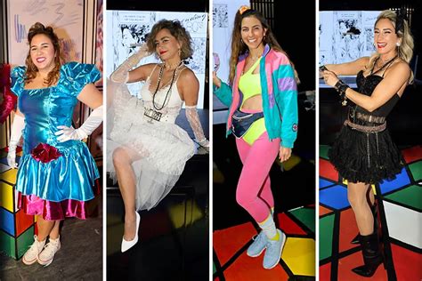 Moda Ochentera Mujeres Estilo Inolvidable Años 80 Fusión Moda