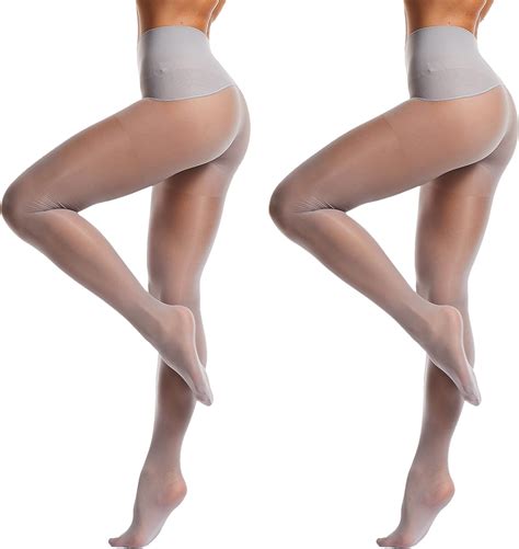 Buy Frola Oil Shiny Stockings Pantyhose Seamless Crotch High Waist