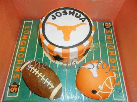 Hook Em Horns Decorated Cake By Zahra Cakesdecor