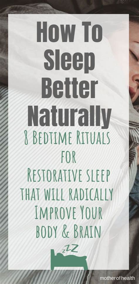 How To Sleep Better Naturally Proven Strategies For Deep Rest And