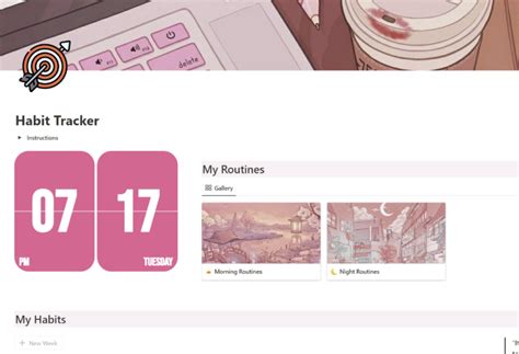 Best Free Notion Habit Tracker Templates Inspiration