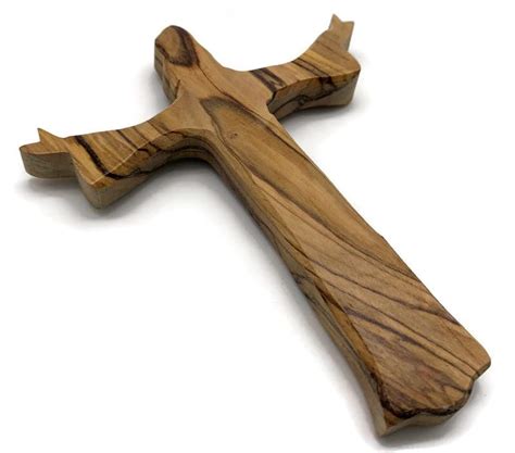 Amazon Small Wooden Cross For Wall Carved In The Shape Of The