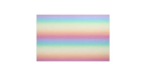 Pastel Rainbow Ombre Fabric | Zazzle