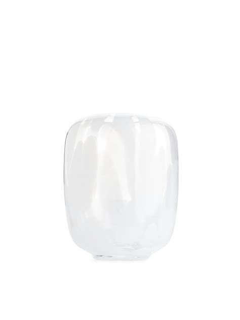 Confetti Vase 13 Cm Clear Glasswhite Arket