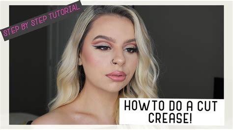 How To Cut Your Crease Like A Pro Cut Crease Tutorial Youtube