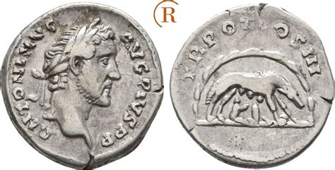 R Mische Kaiserzeit Antoninus Pius N Chr Denar N Chr