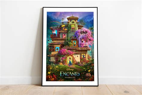 Encanto Movie Poster 2021, Walt Disney Wall Art, Wall Decor, Poster, A4 ...