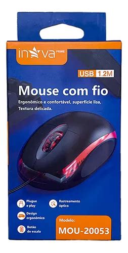 Mouse Ptico Dpi Usb Classic Essential Maxprint Cor Preto