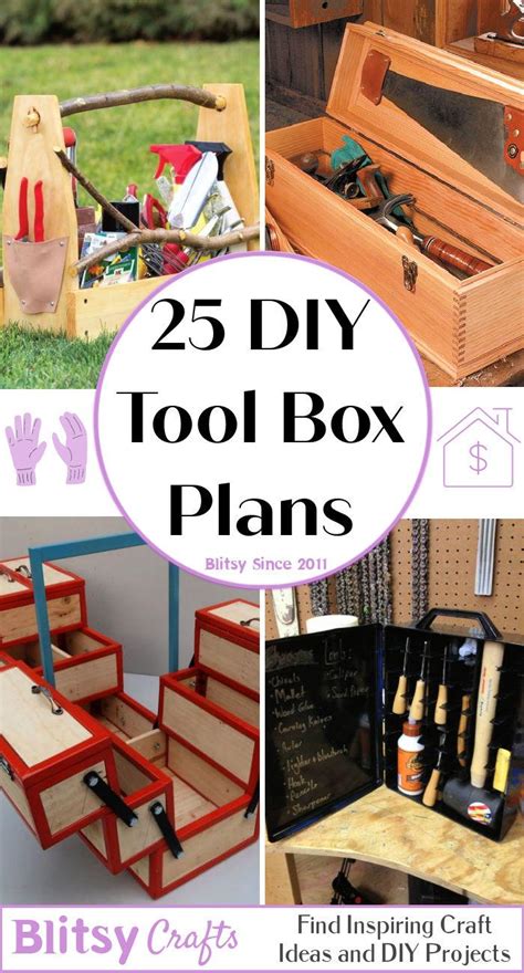 DIY Tool Box (25 Ideas) - Blitsy