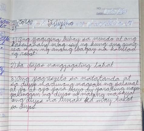 Gawain Sa Pagkatuto Bilang 3 Sagutin Ang Mga Sumusunod Ayon Mensahe Ng