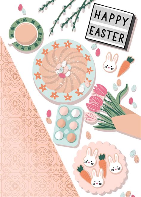 Easter Treats Table Card Scribbler