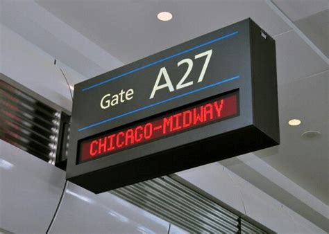 Airport Terminal Gate Sign | Gate signs, Shop design, Store design