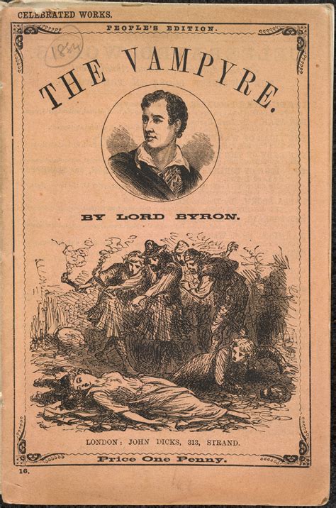 200 Years On, ‘The Vampyre’ Still Thrills | Center for the Humanities