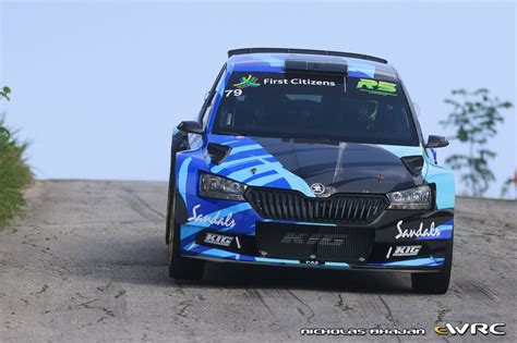 Panton Jeffrey Fennell Michael Jr Koda Fabia Rally Evo First