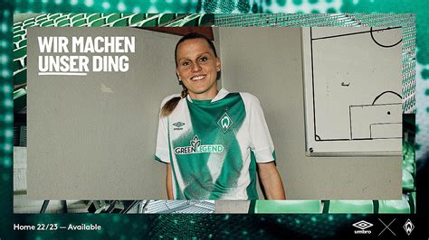 Nova Camisa Titular Do Werder Bremen Umbro Mdf