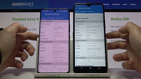 Huawei Nova Vs Nokia G Test On Geekbench Cpu Youtube