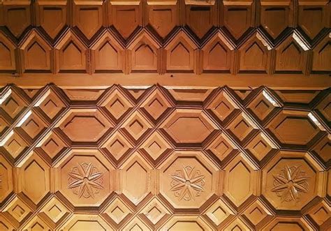 khatamband  kashmir decorative ceiling inspiration geometric